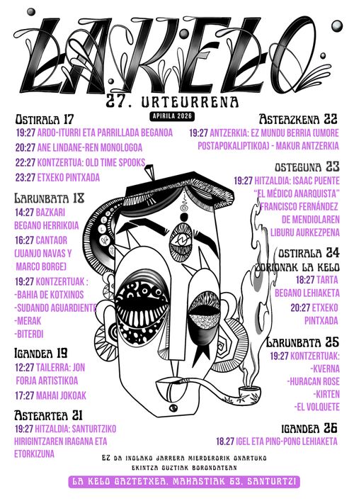 27 urteurrena La Kelo Gaztetxea
