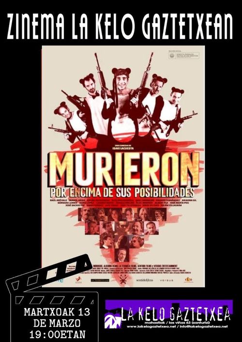 Zinema: Murireron por encima de sus posibilidades
