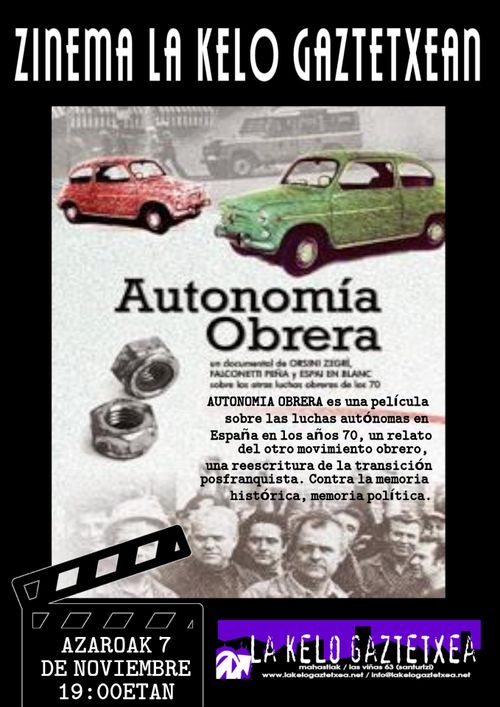 zinema autonomia obrera