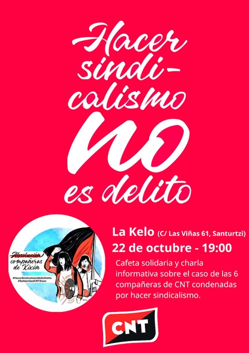 Hacer sindicalismo no es delito